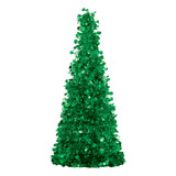 Arbol Arbolito Navideño Navidad 25cm Color Verde