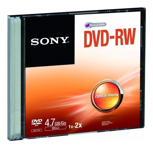 Disco Virgen Dvd-rw Sony De 2x