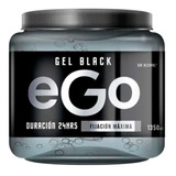 Gel Fijador Para Cabello Ego Black 1350 Ml