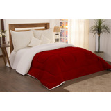 Coberdrom King Sherpa Com Soft Vermelho