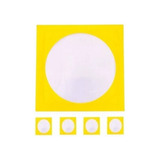 800 Envelope Amarelo Papel Para Cd / Dvd Com Visor