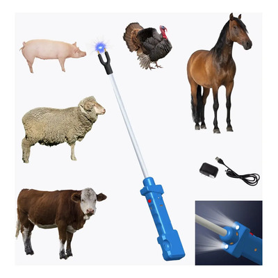 Chicharra Eléctrica Arreadora Recargable Ganadera De 108cm | Envío gratis