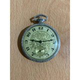 Reloj Hamilton De Bolsillo Cal.912 Manual 1920s Oro 14kt Gf