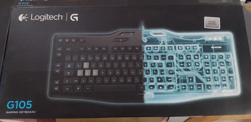 Teclado Gamer Logitech G105 Retroiluminado