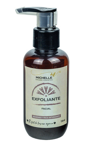 Exfoliante Facial Antioxidante Arándano By Michelle Organic