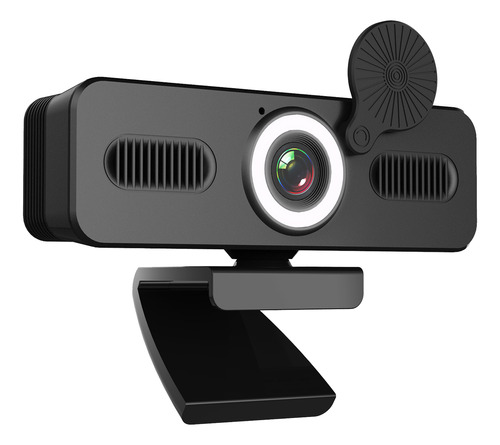 Webcam Hd 1080p Con Micrófono Usb.ángulo Amplio 120°.luz