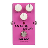 Pedal Nux Analog Delay Para Guitarra O Bajo Delay Analógico