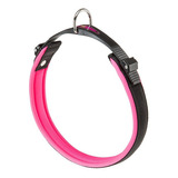 Collar Acolchado Microrregulación Ferplast Ergofluo C25/51 Color Rosa