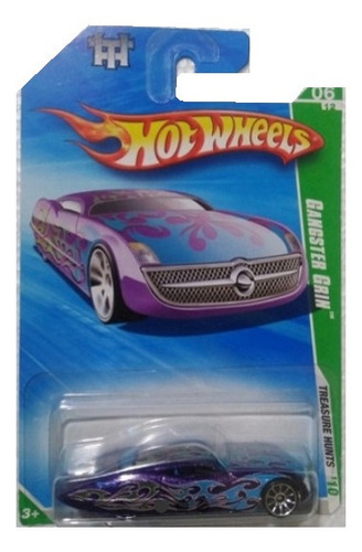 Hot Wheels Treasure Hunt 2010 Gangster Grin Regular No Goma