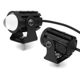 1 Par Faros Led Para Moto Y Auto Universal Con Interruptor