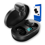 Fone De Ouvido E6s - Bluetooth 5.3 E Mostrador Digital + Nf