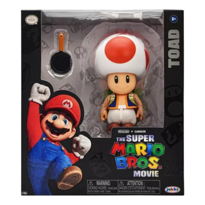 Super Mario Bros Movie Figura Toad 10cm Jakks Pacific