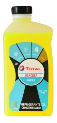 Refrigerante Anticongelante Concentrado Total Glacelf  1l.