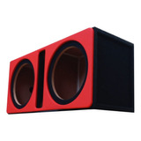 Cajón Para Subwoofer 10 Doble Porteado Antifaz