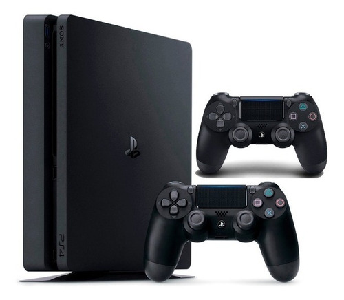 Consola Ps4 1tb Slim + Dos Controles Domicilio