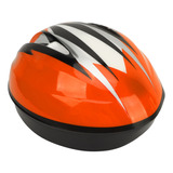 Casco Infantil Naranja Para Bicicleta Infantil, Amortiguador