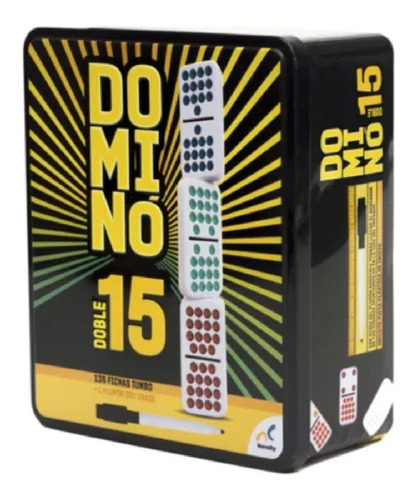  Dominó Doble 15 Novelty D-585 Español