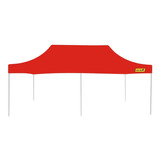 Gazebo Carpa Plegable 6x3 Hierro Sin Laterales