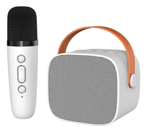 Microfono Con Parlante Recargable Karaoke Bluetooth