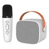 Microfono Con Parlante Recargable Karaoke Bluetooth