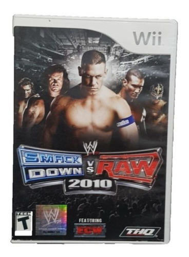 Smackdown Vs Raw 2010  Nintendo Wii  Excelente Estado