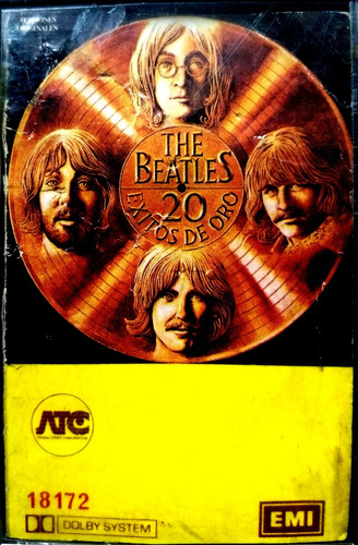 Beatles Cassette  The Beatles20 Exitos De Oro (arg. 1979)