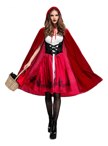 Disfraz De Caperucita Roja Para Adulto En Halloween