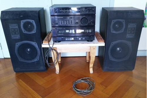 Minicomponente Aiwa Cx-33h + 2 Parlantes  A Revisar No Envío