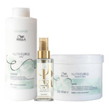 Kit Wella Professionals Nutricurls - Sh + Másc + Óleo Light