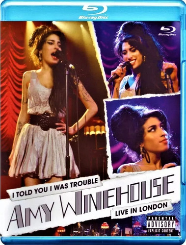 Blu-ray Amy Winehouse: I Told You Was Trouble Live In London