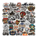 100 Calcomanias Stickers Clasico Motocicletas Decoracion