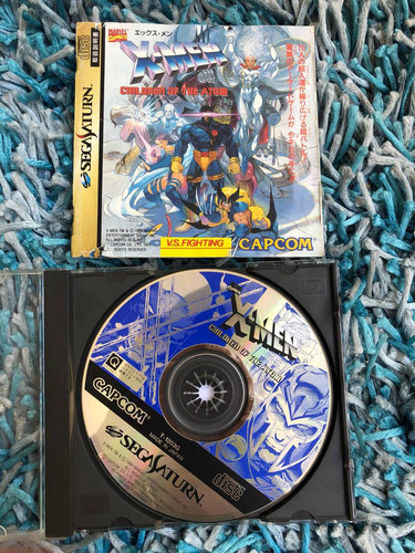 X-men Children Of The Atom Sega Saturn (jp) No Avengers