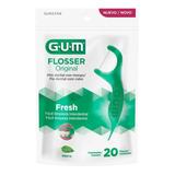Gum Flosser Original Hilo Dental C/mang Descartable 894 X 20