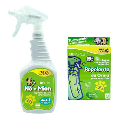 Repelente Orina Natural No + Mion  Be Green 1l Para Mascotas | Envío gratis