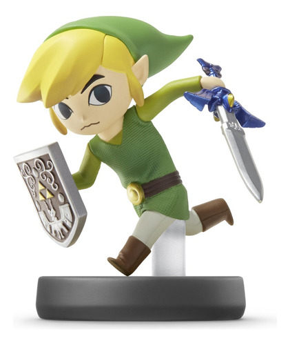 Amiibo Toon Link Super Smash Bros Para Wii U