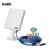 Adaptador De Red Wifi Al Aire Libre De Largo Alcance Kufi, A