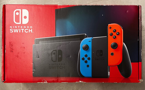 Nintendo Switch Japonês V2 Completo Na Caixa