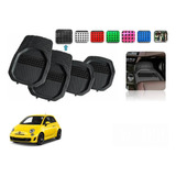 Tapetes 4pz Charola 3d Color Fiat 500 Abarth 2012 A 2019