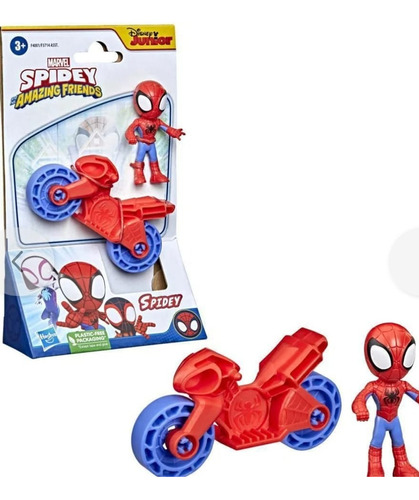 Spiderman Con Moto Spidey, Envio Rapido