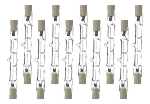 10 Uds R7s Bombillas Halógenas Con Larga Vida Útil J78 60w