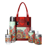 Set Matero Equipo Kit De Mate Mandalas M2, P/g Marbry Shop