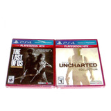 Lote 2 Vj The Last Of Us Y Uncharted Collection Ps4 Sellados