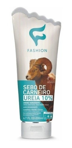 Creme Sebo De Carneiro Ureia 10% Fashion 200ml