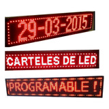 Cartel Led Programable Monocromatico O Multicolor 