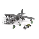 Avión Transporte C-130 Fuerza Aérea De Chile Compatible Lego