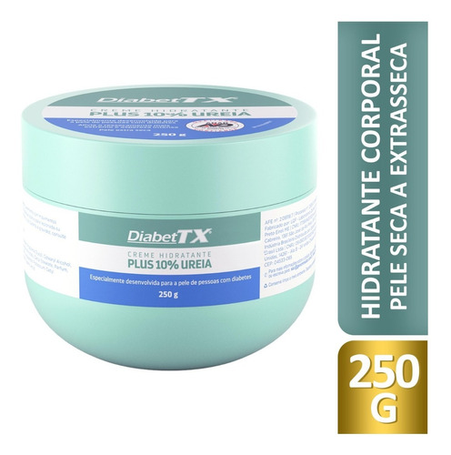 Creme Hidratante Plus 10% Uréia Diabettx 250g Goicoechea