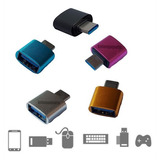 Adaptador Cabo Otg Tipo C Type C Pendrive Usb Fêmea Celular