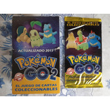 Lote X 25 Sobres De Cartas Pokemon Go + 1 Mazo.