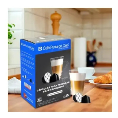 Cápsulas Punta del Cielo Dolce Gusto Cappuccino 40 Unidades | Meses sin interés