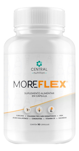 Moreflex Com 90 Cápsulas Da Central Nutrition - Colágeno Msm